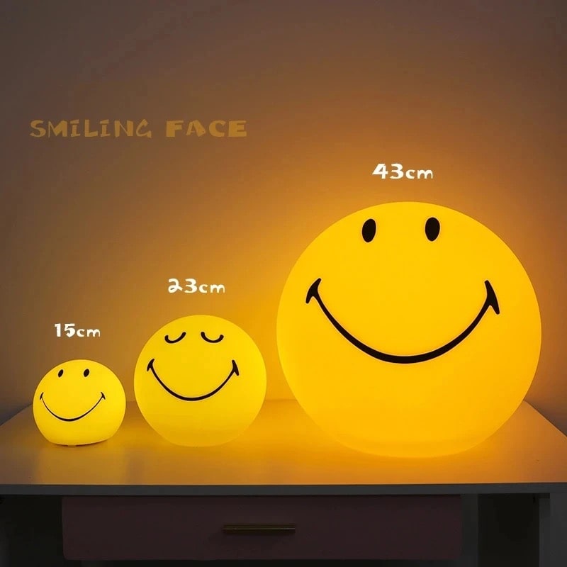 Home Decor Smile Light - Adorable Rechargeable Cartoon Lamp