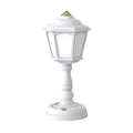 Retro street lamp night light with flower bud design