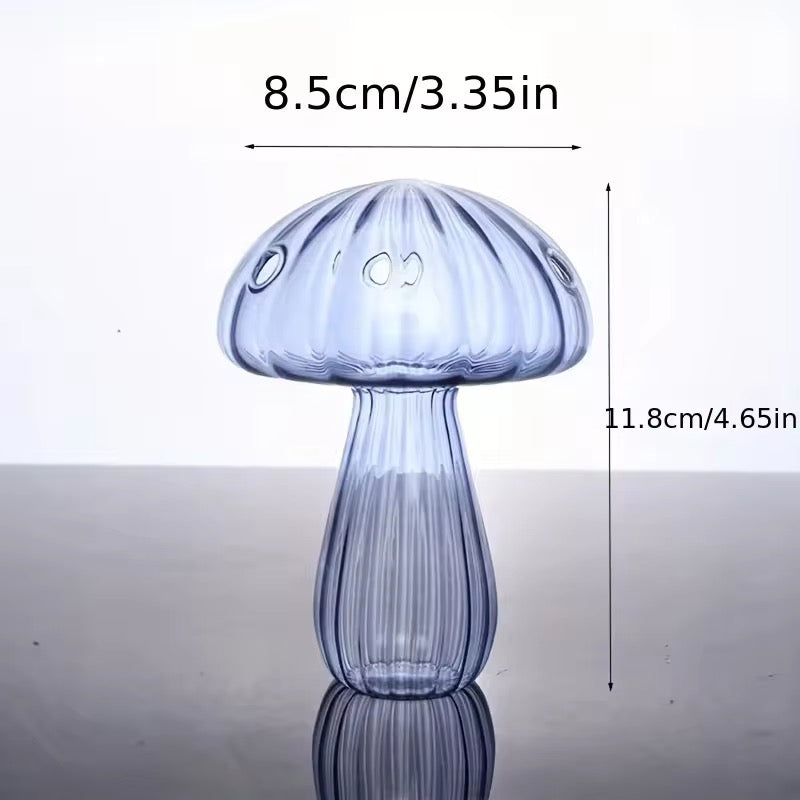 Small Mushroom Bud Vase for Flower Display