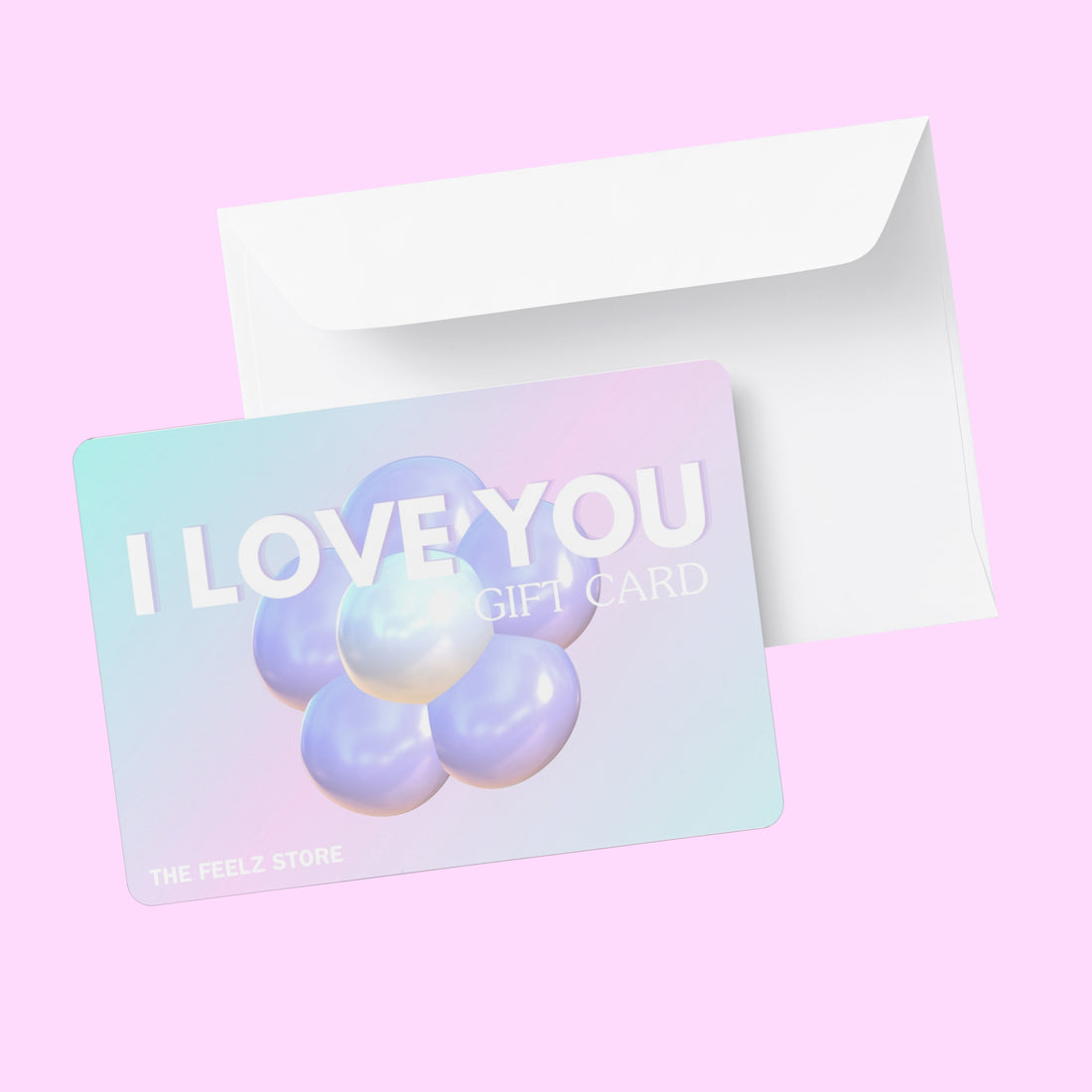 I Love You Gift Card from The Feelz Store for room decor