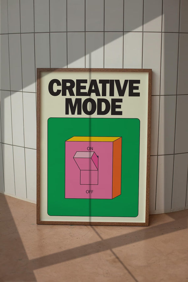 Creative Mode Wall Print