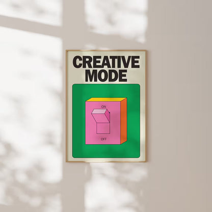 Creative Mode Wall Print Feelz