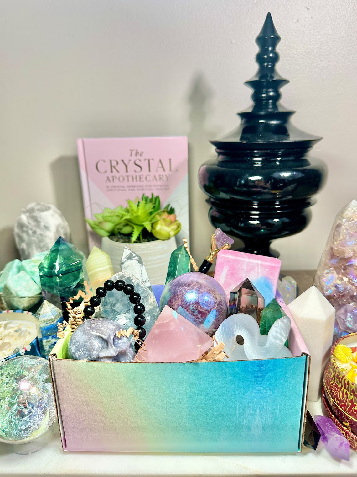 Intuitive crystal mystery box for TikTok fans