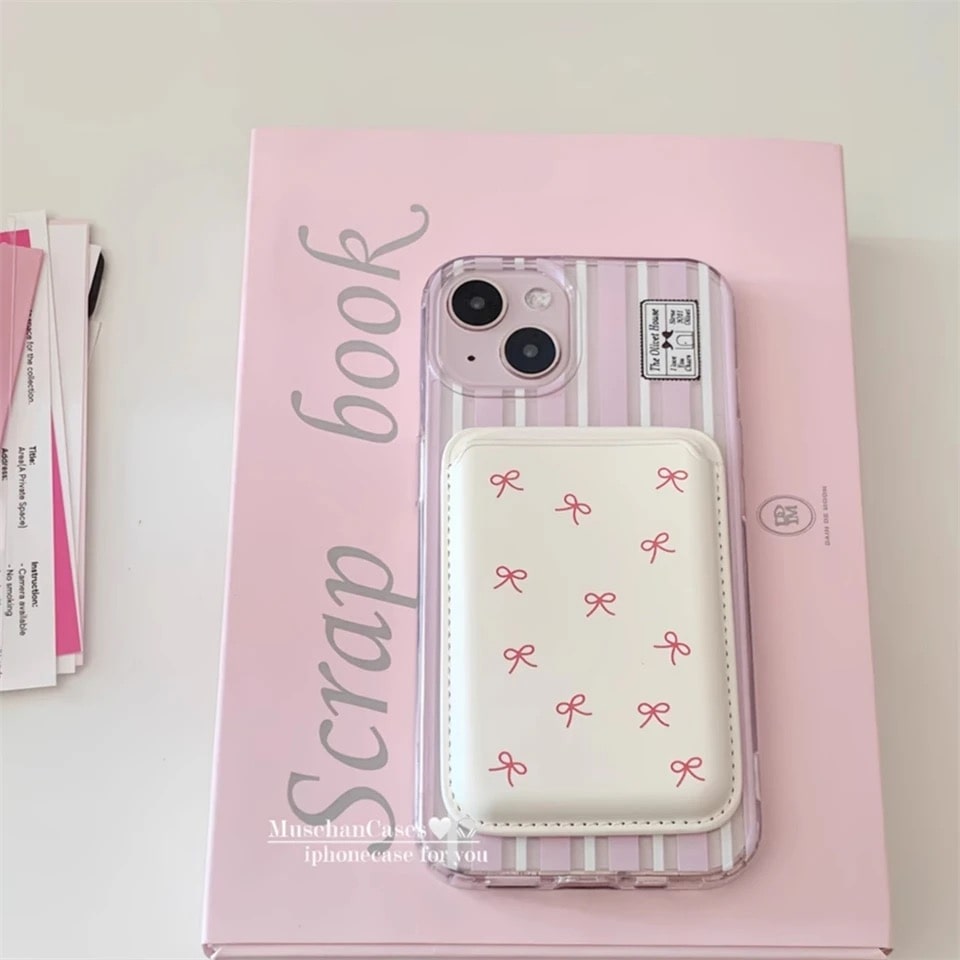 Coquette Card Holder - Wallet for iPhone & Samsung The Feelz Coquette Card Holder - Wallet for iPhone & Samsung The Feelz