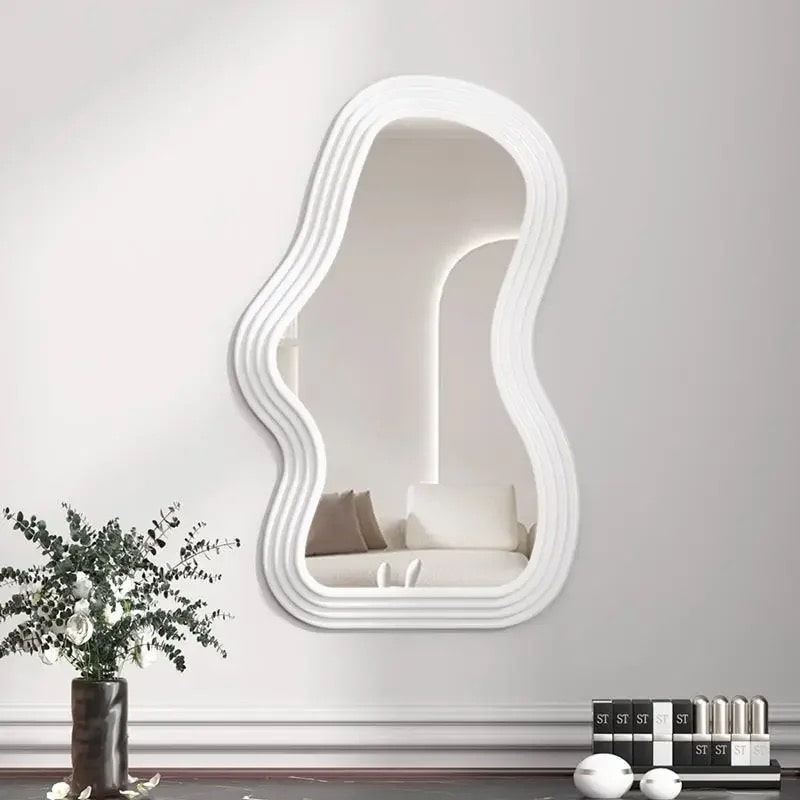 Stylish Ribbon Frame Mirror for Vanity