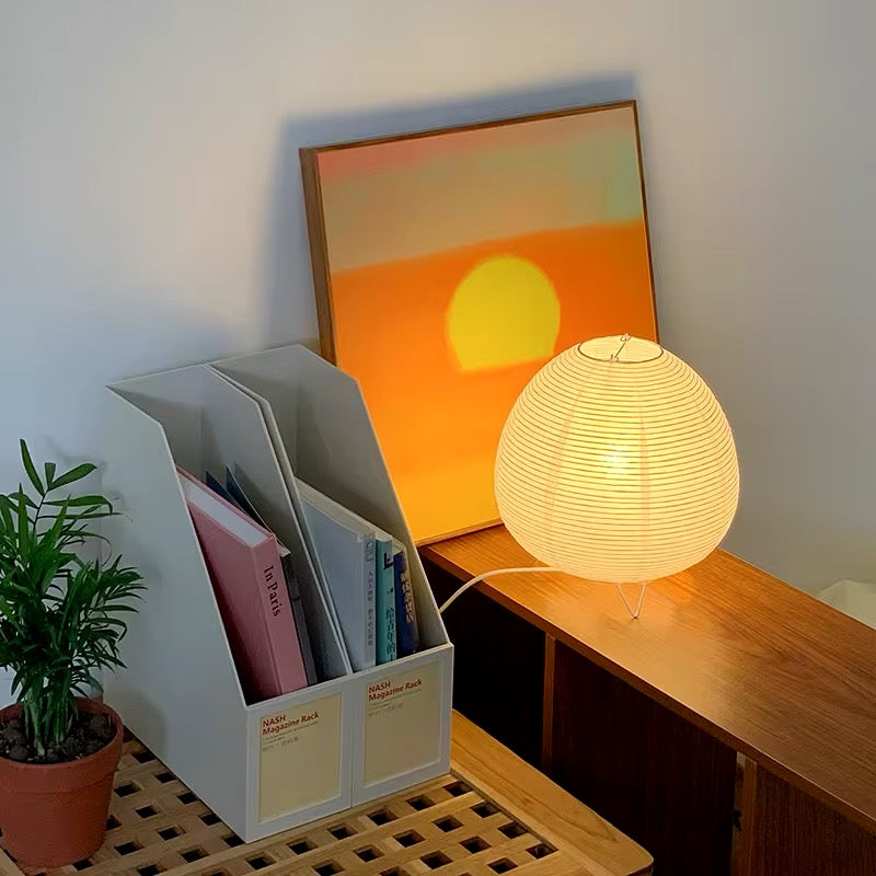 Artistic Japanese style modern desk lamp for bedroom