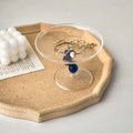 Elegant glass jewelry organizer tray, perfect for storing rings and small accessories