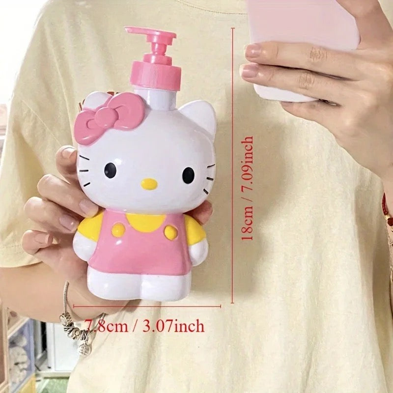 Sanrio Hello Kitty soap bottle for bathroom decor