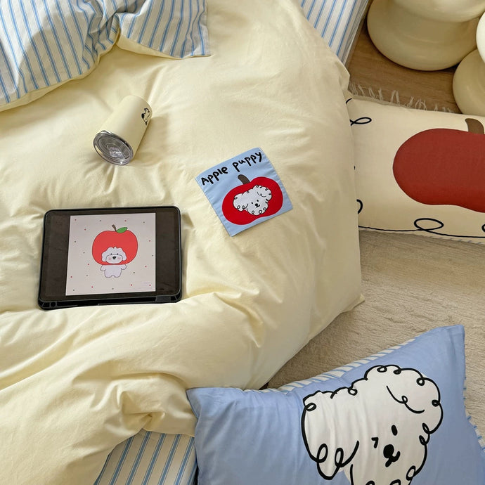 Pup Cozy 3-Piece Quilted Bedding Set NCU0NNT2684