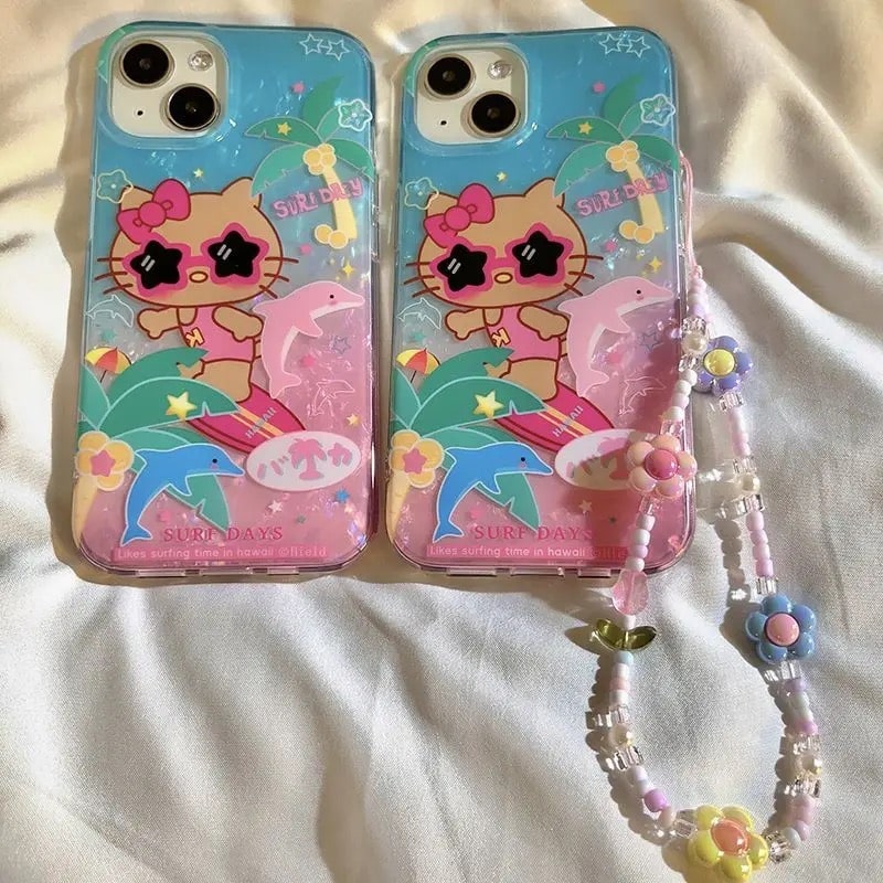 Hello Kitty Hawaii iPhone case for kawaii style