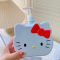 Portable Hello Kitty bottle for shower gel and toiletries