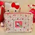 Kawaii red Hello Kitty storage bag for girls