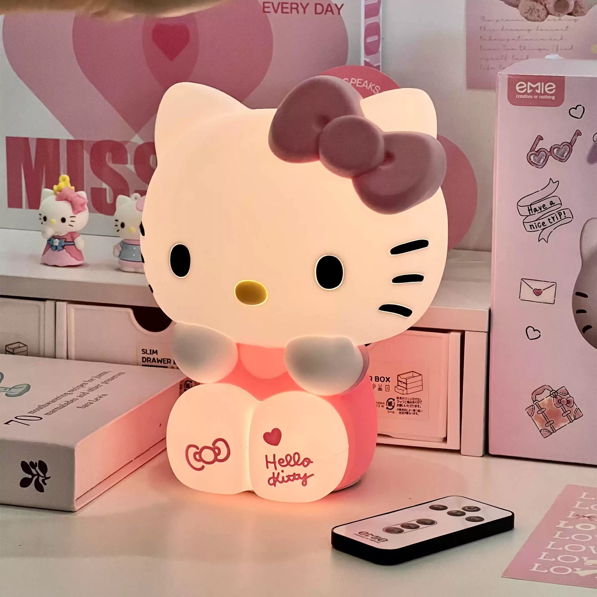 Anime Hello Kitty night light for children's bedrooms