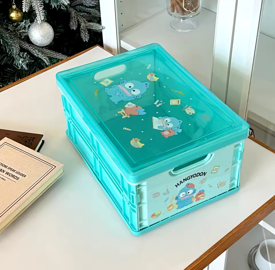 Office storage box with Sanrio kawaii characters