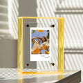 Creative acrylic photo frame for nursery wall decor