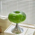 Vintage lollipop glass lamp, a stylish addition to any home office or desk