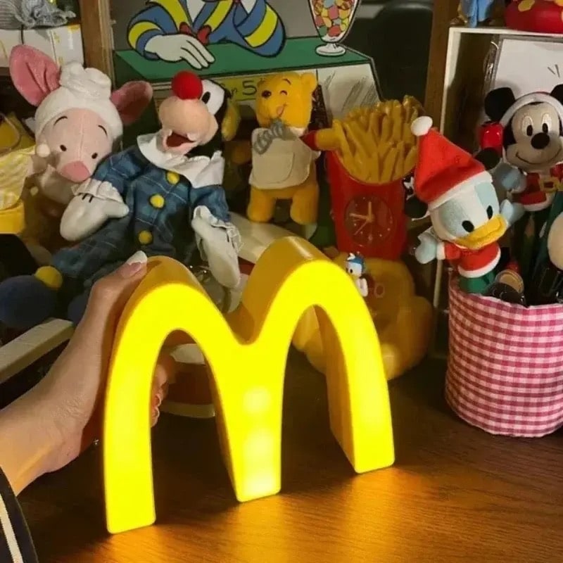 McDonald's lamp for cute bedside decor and gifts