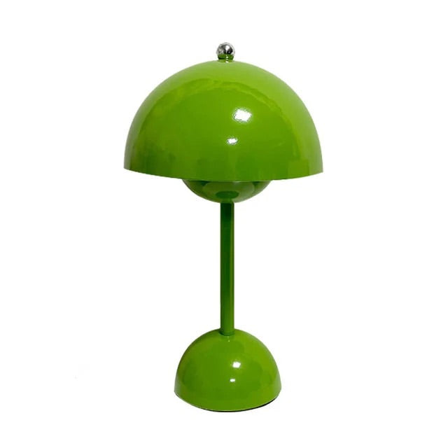 Metal Mushroom Design Lamp – Elegant Decor