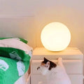 Soft nightlight for bedroom with globe lamp design