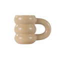 Large aesthetic coffee mug with handle