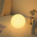 Minimalist globe lamp for bedside nightlight