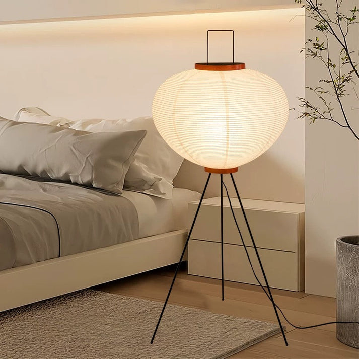 Noguchi Akari Japanese Lamp | Japanese Wabi-Sabi Floor Lamp