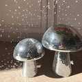 Disco mushroom decoration, luxury home decor piece