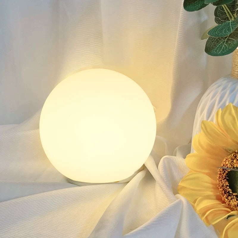 Elegant decorative ball lamp for bedside decor