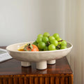 Minimalist ceramic dish for fruits and salads