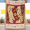 Bohemian Cotton Tiger Tapestry for Living Room