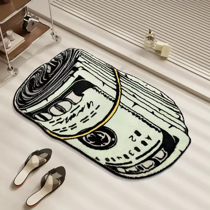 Funny Dollar Rug | Creative Money Rug – Hypebeast Room Decor – The Feelz