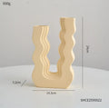 Modern Morandi ceramic vase for artistic room decor