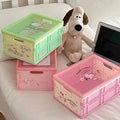 Cute Hello Kitty storage box for toys and cosmetics