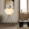 Wabi-Sabi-inspired standing light for Japanese decor