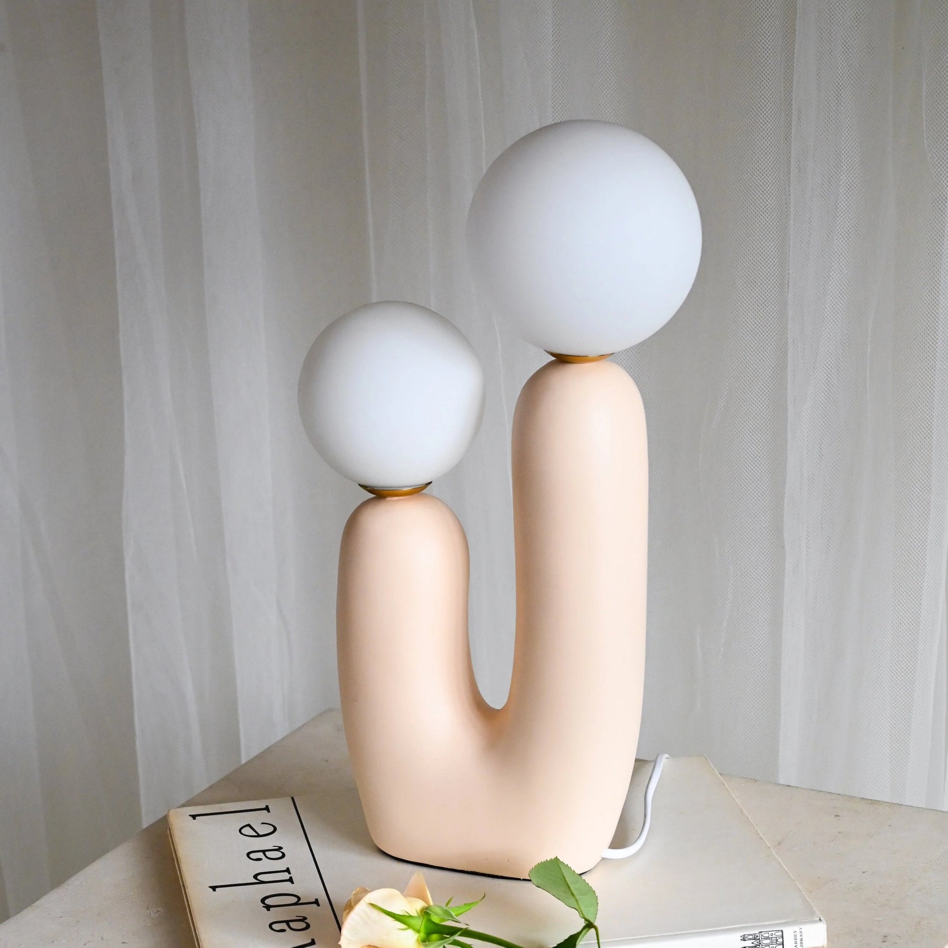 Modern minimalist table lamp for bedroom