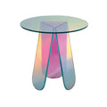 Iridescent Acrylic Coffee Table for Contemporary Home Decoration