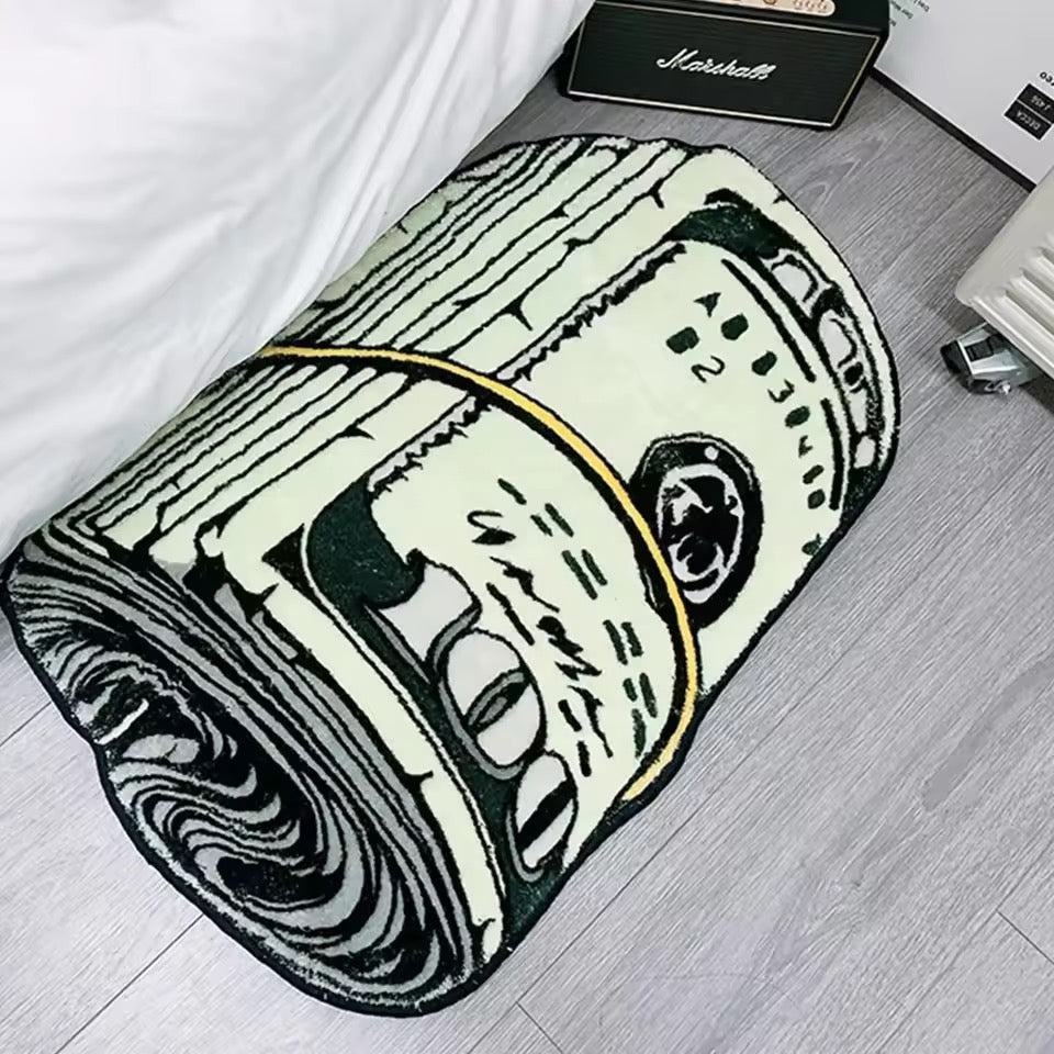 Funny Dollar Rug | Creative Money Rug – Hypebeast Room Decor – The Feelz