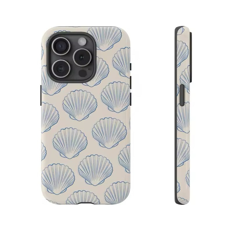 Mediterranean-style seashell case for iPhone 15 Pro Max