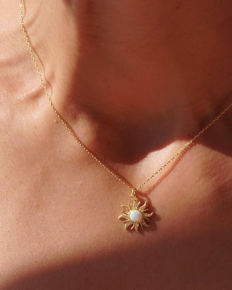 Purple opal earrings with sterling silver setting