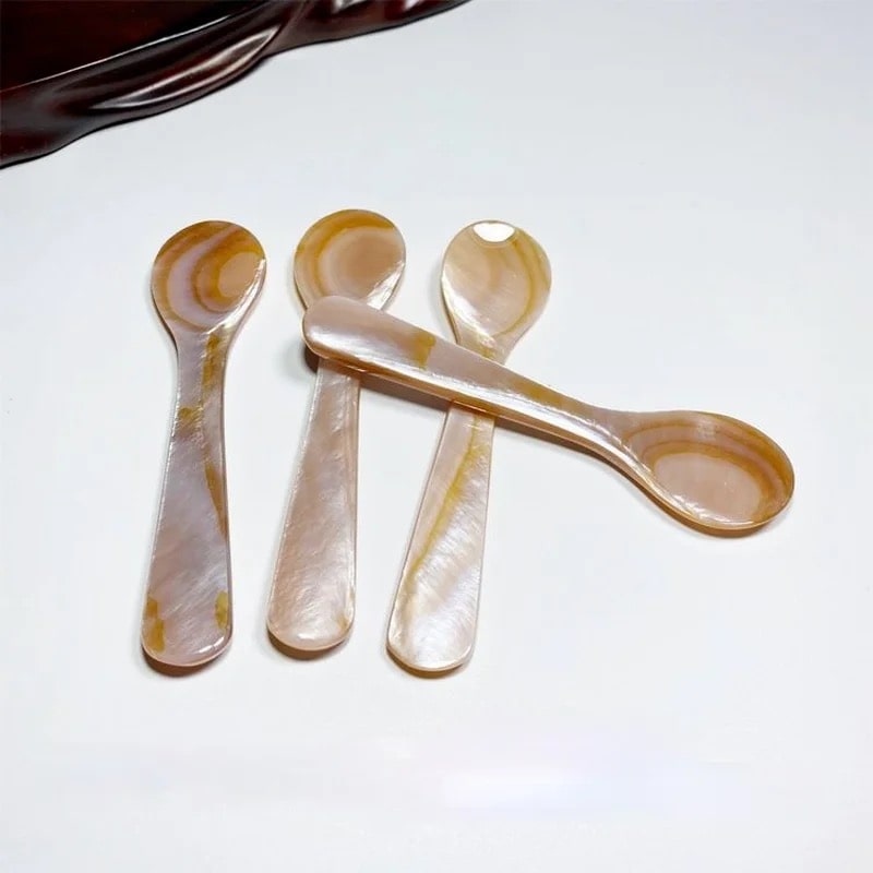 Natural Shell Spoon | Eco-Friendly Mother of Pearl Caviar Spoon