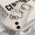 Pink Hello Kitty aesthetic iPhone case for girls