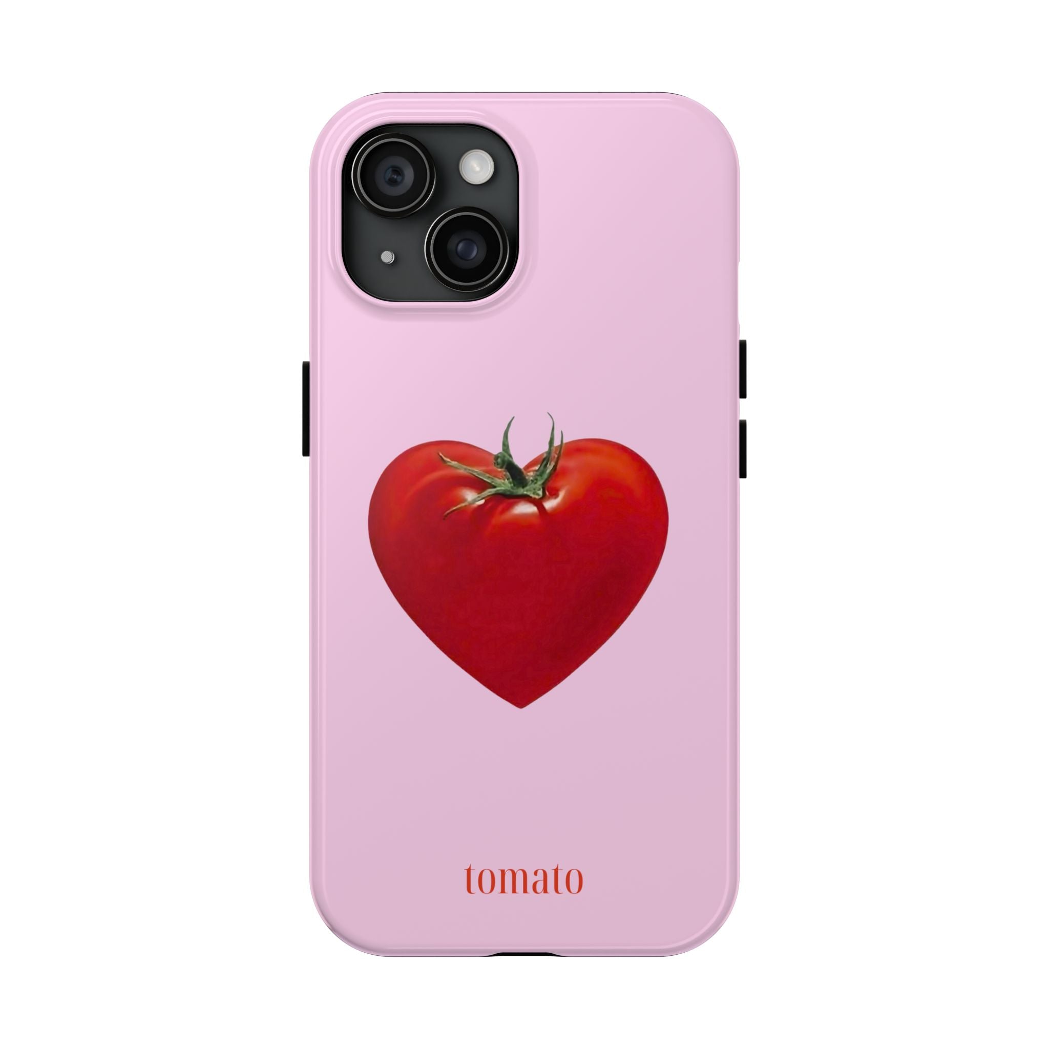 Pink heart iPhone case with kawaii aesthetic for Gen Z