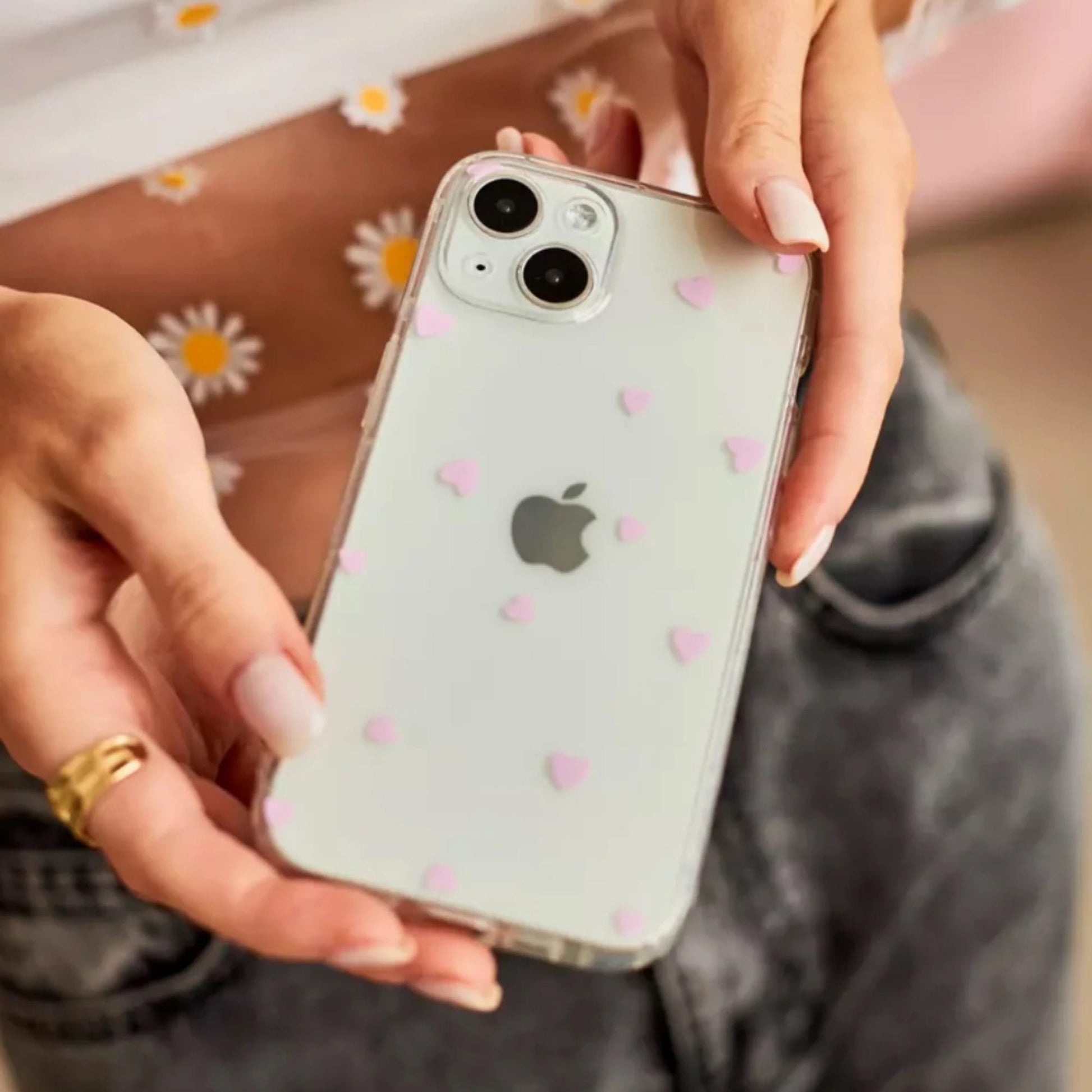 Pink Hearts iPhone case Pink Hearts iPhone case