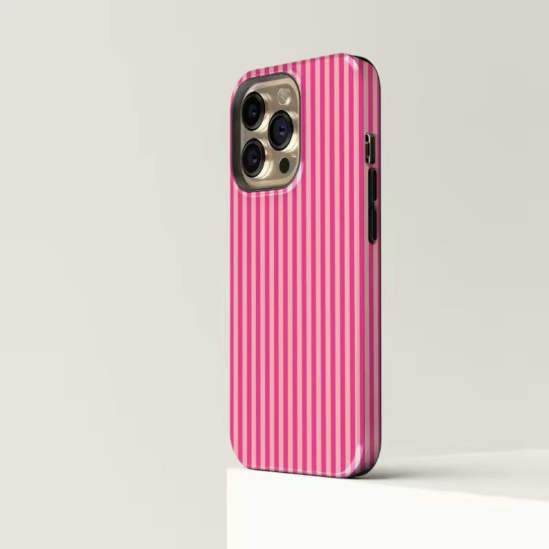Retro Striped iPhone Case | Retro & Preppy iPhone Cover The Feelz Retro Striped iPhone Case | Retro & Preppy iPhone Cover The Feelz