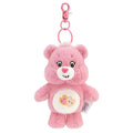 Cute pastel rainbow bear plush pendant for car decoration