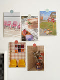 Preppy aesthetic poster set for modern room decor