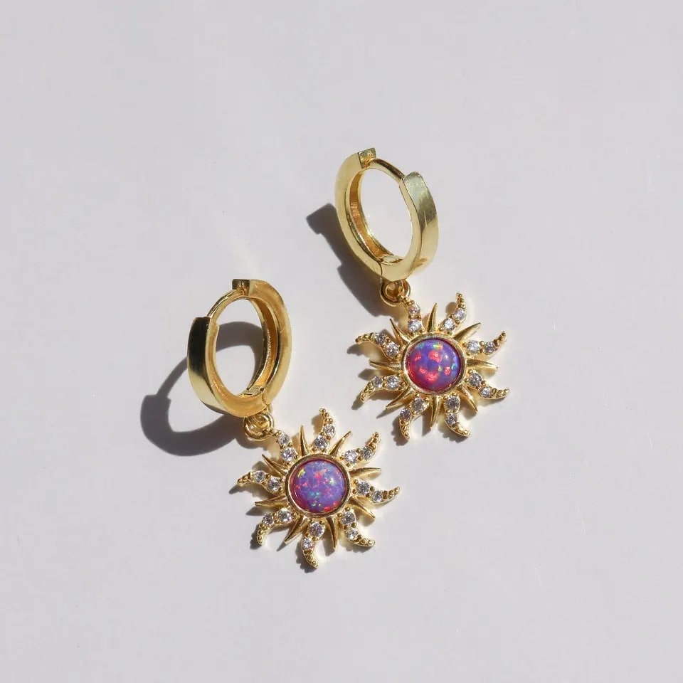 Dream sun-inspired opal jewelry for her