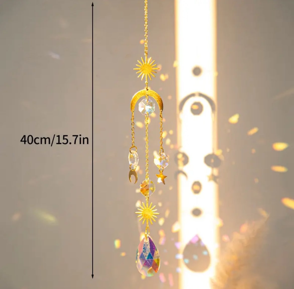 Prism Sun Catcher Rainbow Maker – Boho Decor