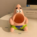 PVC Patrick Star pen holder for kids, office, and school use