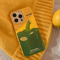 Quirky tomato design phone case for iPhone 12 and 11